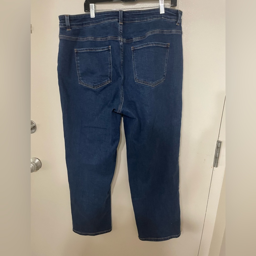 Etta high rise straight jeans universal standard NWOT 28 inch inseam